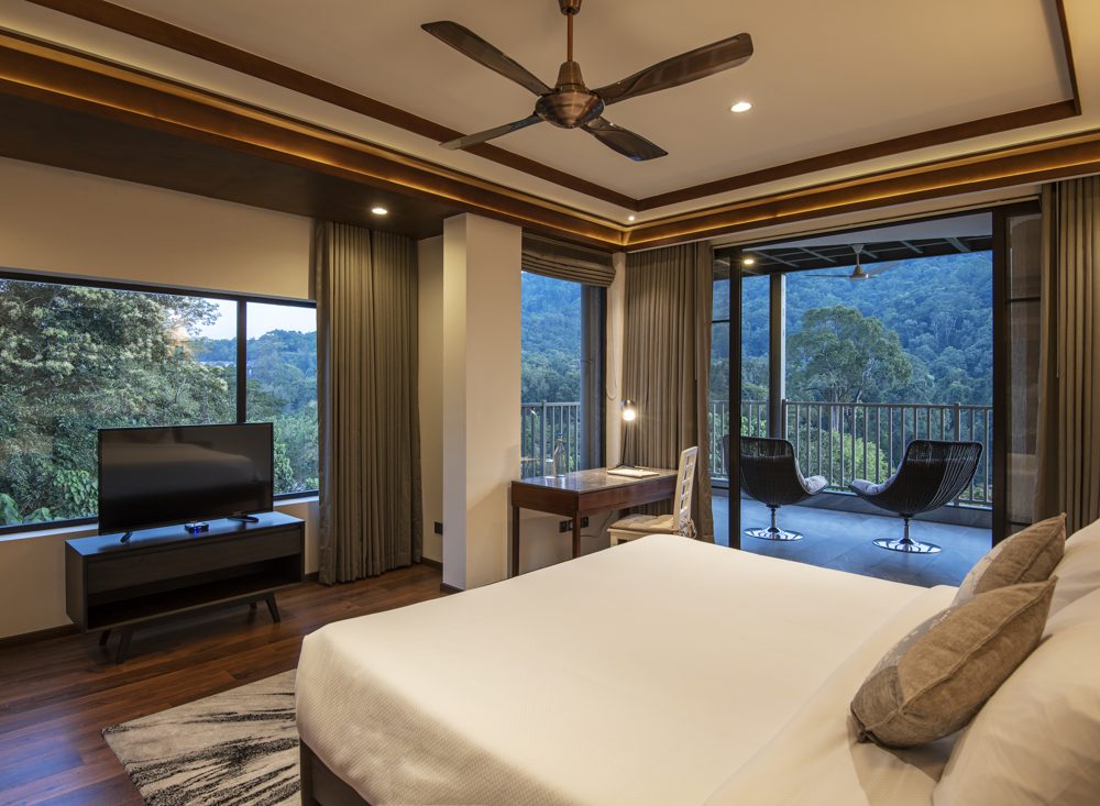 A room at Samroha Resort